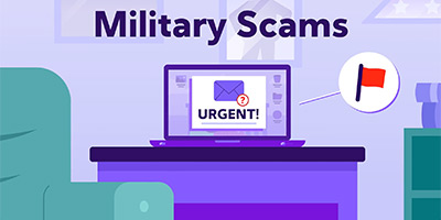 military-scams