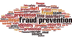 fraud prevention word cloud